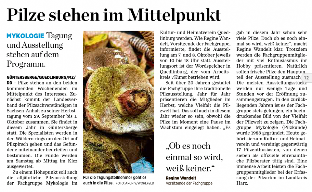 Fachgruppe Mykologie